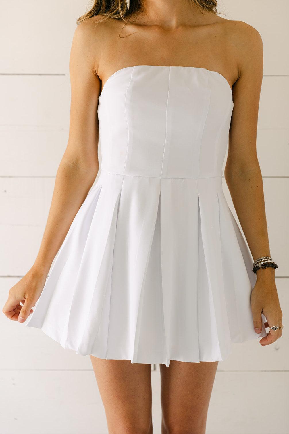 Sale The Gemma Dress in White Large